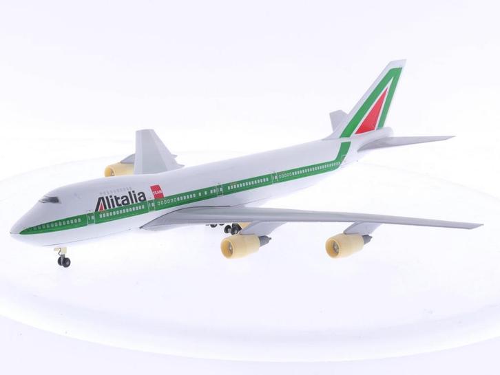 Schaal 1:250 Schabak 851/15 Boeing 474-200 Alitalia Reg...., Hobby en Vrije tijd, Modelbouw | Vliegtuigen en Helikopters, Gebruikt