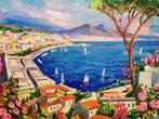 Alfredo Grimaldi (1950) - Il Golfo di Napoli da Posillipo