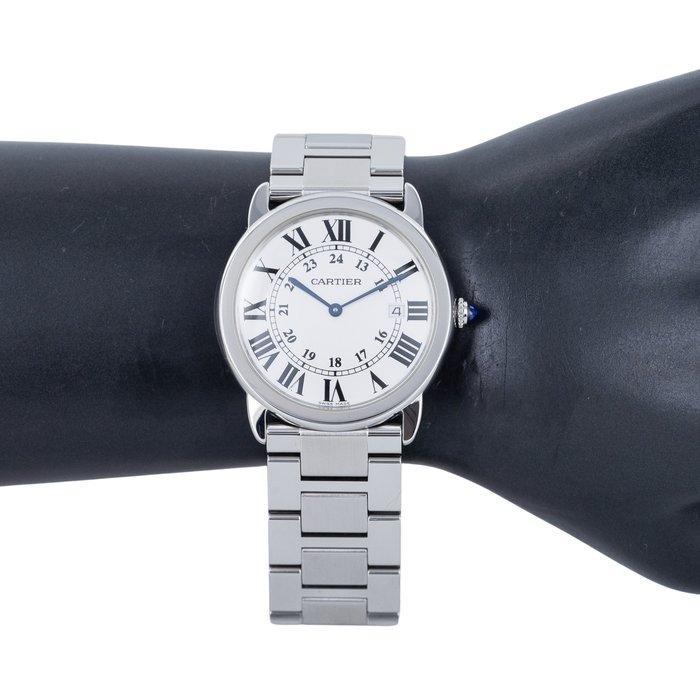 Cartier - Ronde Solo - Sans prix de réserve - W6701005 -, Handtassen en Accessoires, Horloges | Heren