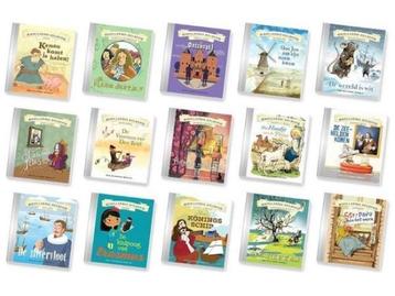 Veiling - Hollandse Helden zilveren kinderboekjes set (15-de
