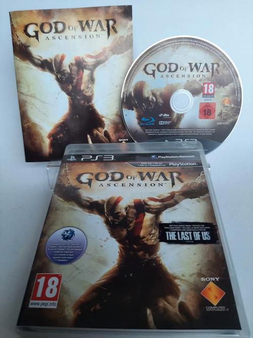 God of War Ascension Playstation 3, Games en Spelcomputers, Games | Sony PlayStation 3, Zo goed als nieuw, Ophalen of Verzenden
