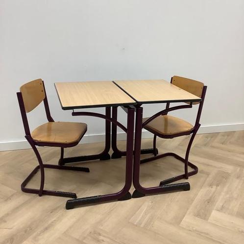Tweedehands complete school set Marko, 10 stoelen + 10, Huis en Inrichting, Stoelen, Gebruikt, Eén, Hout