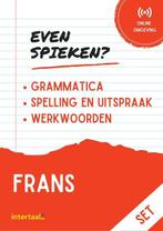 Even Spieken - Frans grammatica, spelling (set) Intertaal, Verzenden, Intertaal