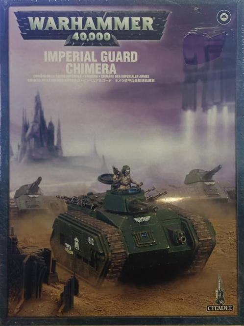 Warhammer 40,000 Astra Militarum Imperial Guard Chimera, Hobby en Vrije tijd, Wargaming, Ophalen of Verzenden