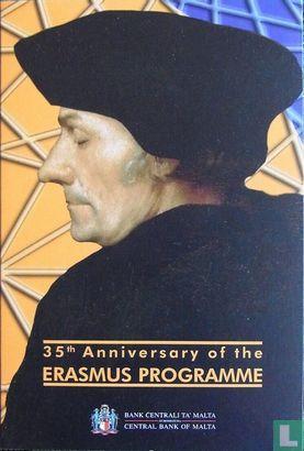 Malta 2 euro 2022 (folder) 35 jaar Erasmusprogramma, Postzegels en Munten, Munten | Europa | Euromunten, Losse munt, 2 euro, Overige landen