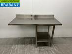 RVS Werktafel Tafel 150 x 70 x 97 cm Horeca, Ophalen of Verzenden, Nieuw in verpakking