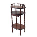 Table dappoint - Bois - Meuble-lavabo à trois étagères et