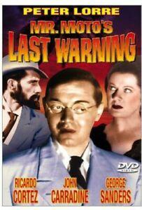 Mr. Motos Last Warning (DVD) (1939) (All DVD, CD & DVD, DVD | Autres DVD, Envoi