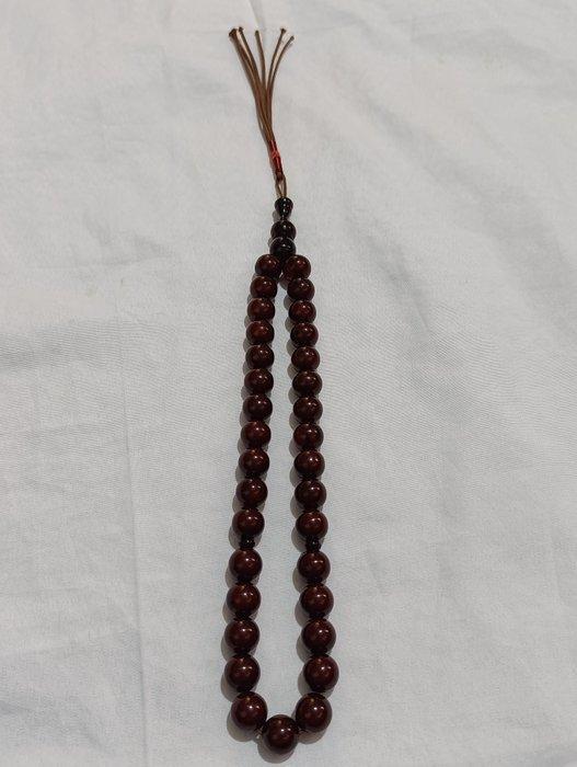 Rozenkrans - Amber - 1980-1990 - Zeldzame Gebedskettingen, Antiek en Kunst, Curiosa en Brocante
