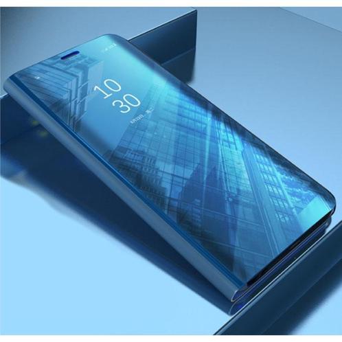 Huawei P20 Lite Smart Spiegel Flip Case Cover Hoesje Blauw, Telecommunicatie, Mobiele telefoons | Hoesjes en Screenprotectors | Overige merken
