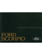 1988 FORD SCORPIO INSTRUCTIEBOEKJE DUITS