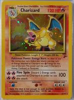Pokémon - 1 Graded card - Dracaufeu 4/130 Base Set 2 Holo -, Hobby en Vrije tijd, Nieuw