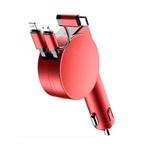 XJ08 3 in 1 USB Autolader/Carcharger voor iPhone Lightning /, Verzenden, Nieuw