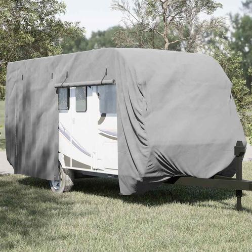 vidaXL Caravanhoes 460x250x220 cm vliesvlies grijs, Auto diversen, Auto-accessoires, Nieuw, Verzenden