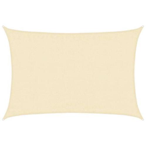Zonnezeil Creme -40%! Topdeal voor je Tuin/Terras!, Tuin en Terras, Schaduwdoeken, Nieuw, Verzenden