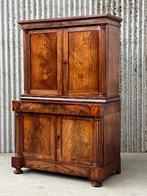 Bureau - Bureau principal, cabinet décriture. - Acajou,, Antiek en Kunst