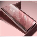 Huawei P30 Lite Smart Spiegel Flip Case Cover Hoesje Roze, Verzenden, Nieuw