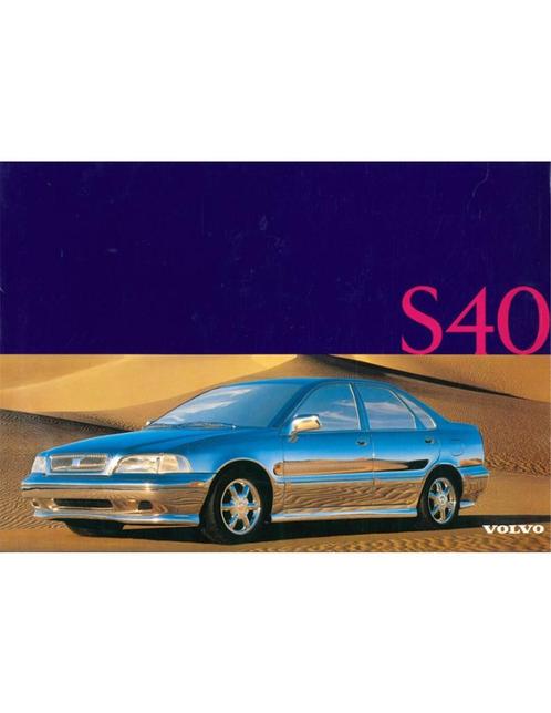1996 VOLVO S40 BROCHURE NEDERLANDS, Boeken, Auto's | Folders en Tijdschriften