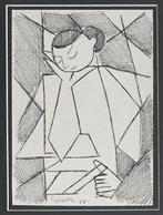 Siep Van Den Berg (1913-1998) - Lezend meisje