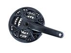 Hbs Crankstel 24-34-42t – 170 Mm – Staal – Zwart – Voor, Fietsen en Brommers, Ophalen of Verzenden, Nieuw