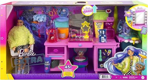 Barbie Extra - Vanity Speelset (GYJ70), Kinderen en Baby's, Speelgoed | Poppen, Verzenden