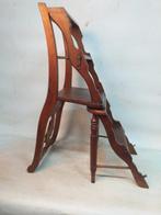 Stoel - Hout - Bibliotheektrapje