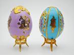 Fabergé ei - 2 Fabergé-eieren - Porselein