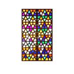 Raamfolie Glas In Lood Zelfklevend Gekleurd 60x120CM, Verzamelen, Verzenden, Nieuw
