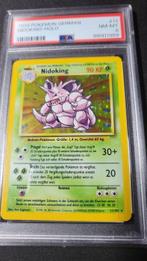 Nidoking -HOLO- Graded card - Basis Set - Deutsch - PSA 8, Hobby en Vrije tijd, Nieuw