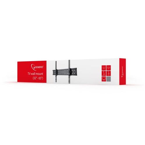 Gembird tv muurbeugel muur ophang beugel kantelbaar 32-65 in, Audio, Tv en Foto, Overige Audio, Tv en Foto, Nieuw, Verzenden