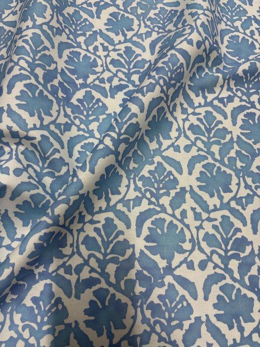 Floreel gestileerd 100% katoen Panama OEKO TEX STANDARD, Antiek en Kunst, Antiek | Tapijten, Tafelkleden en Textiel