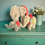 Steiff - Animal en peluche Set of 3 vintage Steiff elephants