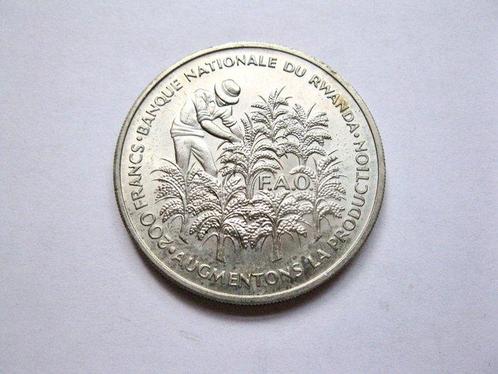 Rwanda. 200 Francs 1972 F.A.O. 10th Anniversary of, Postzegels en Munten, Munten | Europa | Niet-Euromunten