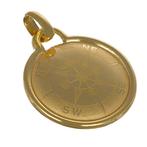 Zonder Minimumprijs - Hanger - 18 karaat Geel goud, Handtassen en Accessoires, Antieke sieraden