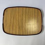 Presenteerblad - Vintage Formica dienblad, tweezijdig met