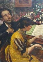 Europese school (XIX) - Lezione di piano - NO RESERVE