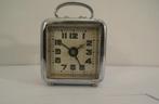 Klok - Staal, Verchroomd, Hout - 1920-1930