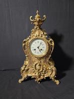 Horloge de buffet Style Louis XV - Bronze doré - 1850-1900, Antiek en Kunst