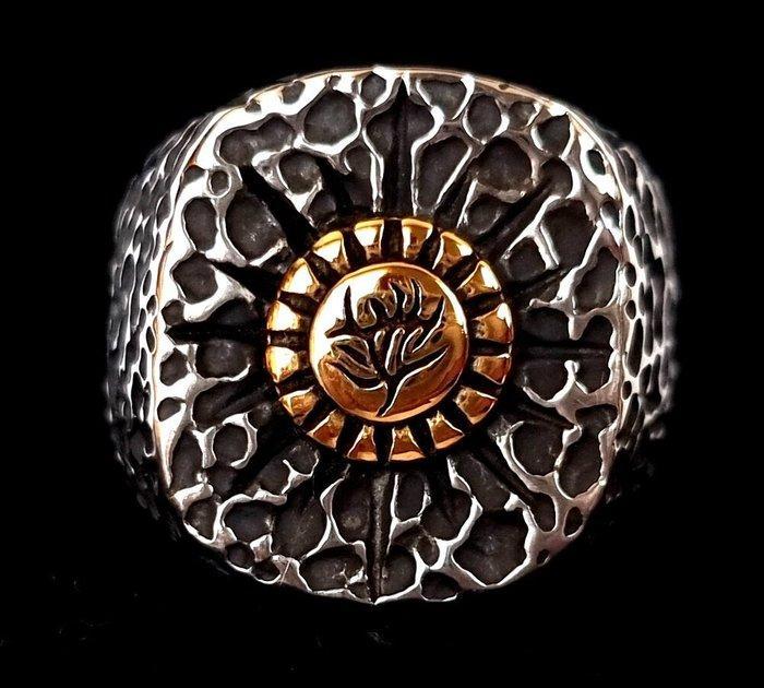 Chevalière - Het Heilige Bos - Yggdrasil - Verbinding tussen, Antiek en Kunst, Antiek | Boeken en Manuscripten