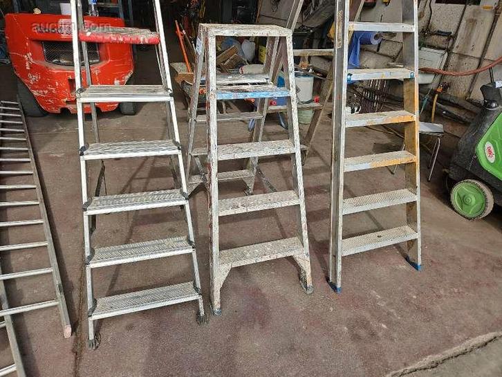 Diverse ladders (4x) Waaronder Altrex, Doe-het-zelf en Bouw, Gereedschap | Overige machines, Ophalen