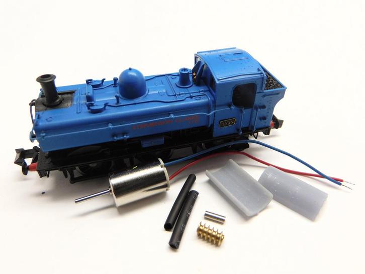 micromotor NDA001G ombouwset Dapol Class 57xx Pannier, Hobby en Vrije tijd, Modeltreinen | N-Spoor, Gelijkstroom, Overige typen
