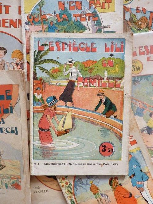 Lili Lespiègle T1 + T3 à T8 - 7x B - EO/Ré - 7 Album -, Boeken, Stripverhalen