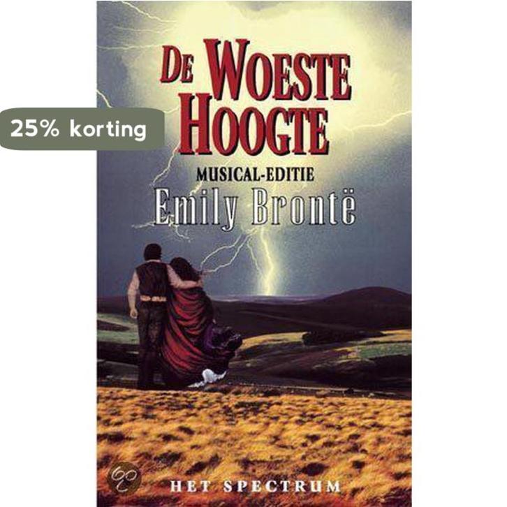 Woeste hoogte (musical-editie) 9789027465559 Brontie, Boeken, Romans, Gelezen, Verzenden