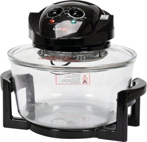 LUND Professional heteluchtoven 12 + 5L zwart - Halogeen..., Huis en Inrichting, Woonaccessoires | Overige, Nieuw, Verzenden