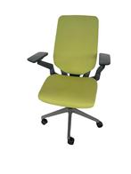 Steelcase Gesture Bureaustoel, Full Option Uitvoering, Groen, Ergonomisch, Bureaustoel, Zo goed als nieuw