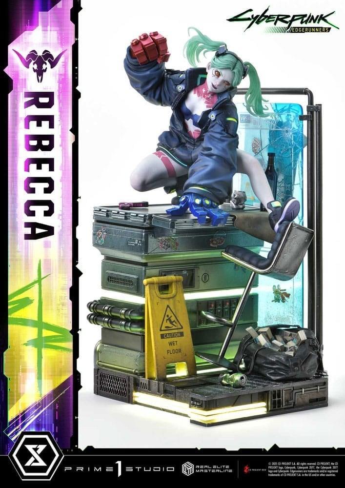 Cyberpunk: Edgerunners Real Elite Masterline Series Statue 1, Verzamelen, Film en Tv, Ophalen of Verzenden