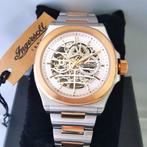 Ingersoll - Automatic - Skeleton - 316L Gold - Steel -, Nieuw