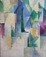 Robert Delaunay (1885-1941) (after) - Fenêtre, 1912/13 -, Antiek en Kunst