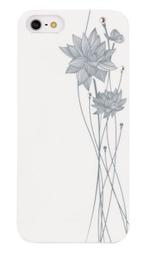 BlingMyThing Lotus iPhone 5 / iPhone 5S Wit, Verzenden, Nieuw