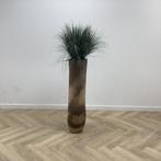 Palmvaas met kunstrietgras, hoogte 175 cm, Huis en Inrichting, Kamerplanten